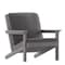 Flash Furniture Gray Poly Resin Deep Chair-Gray Cushions JJ-C14021-GY-GG - alternate 3